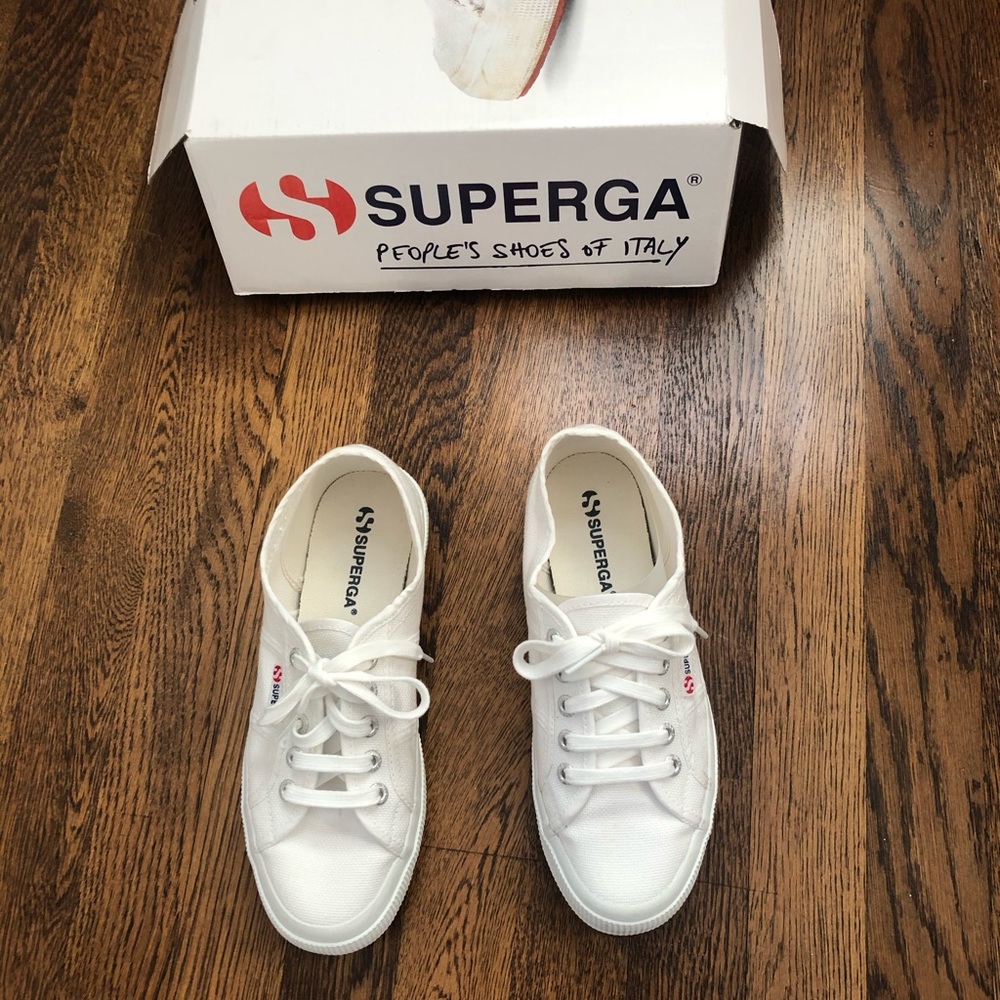 Superga Cotu classic white canvas sneaker